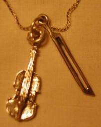 Violin and Bow Charms